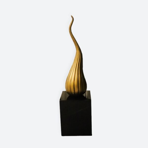 Black & Gold Swirl
