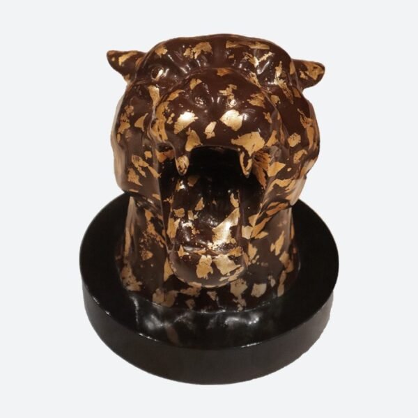 Gold Leafed Roaring Panther