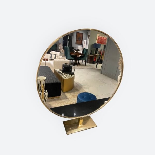 Small Brass Mirror