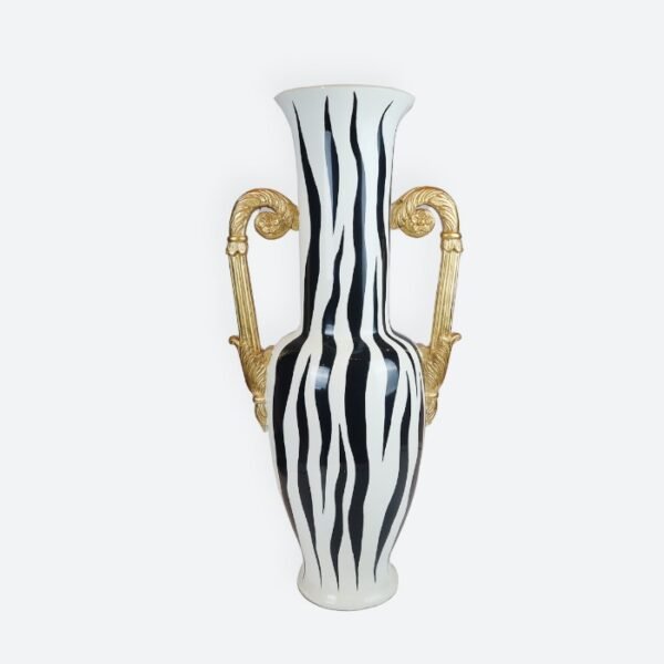 Zebra Print Vase